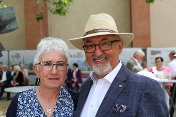 Renate (68) und Michael Feuerbach (70) leben in Veitshöchheim und feiern 50. Ehejubiläum. 