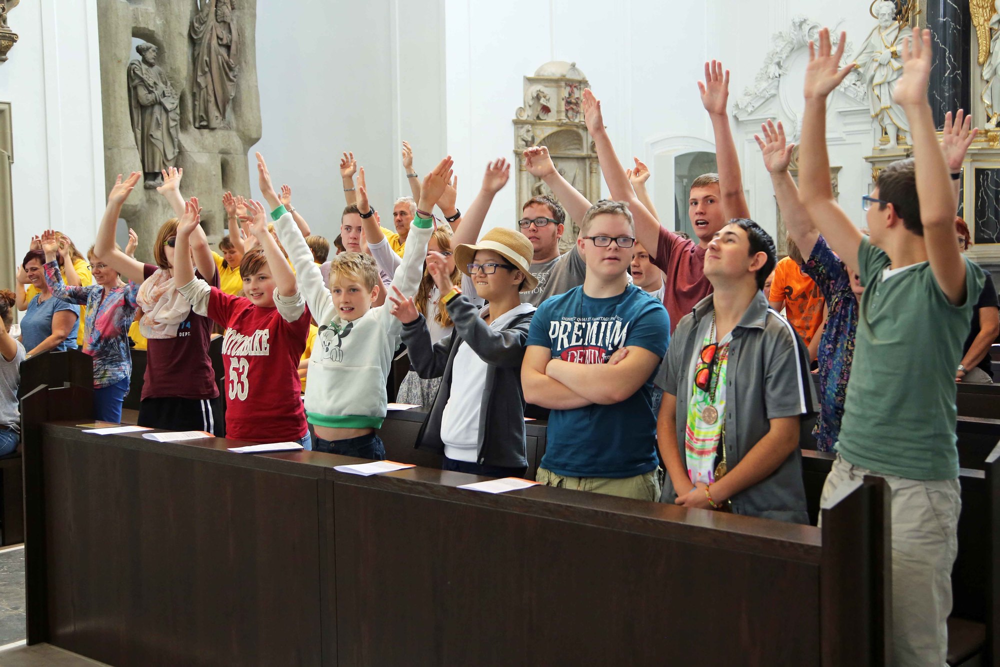Kiliani 2017: Wallfahrt der Förderschulen am 13. Juli 2017
