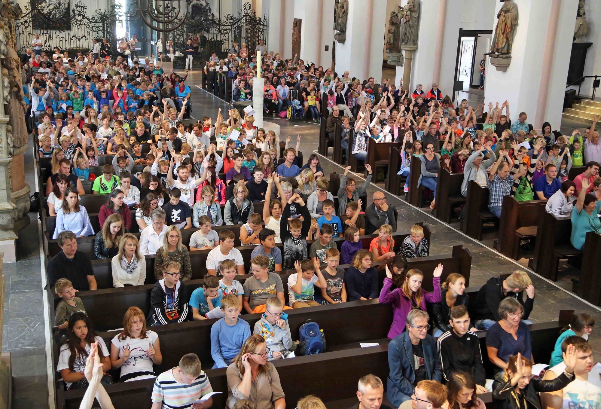 Kiliani 2017: Wallfahrt der Förderschulen am 13. Juli 2017
