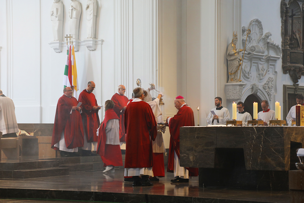 Kiliani 2017 Pontifikalamt zur Wallfahrt der Dekanate Donnerstag, 13. Juli