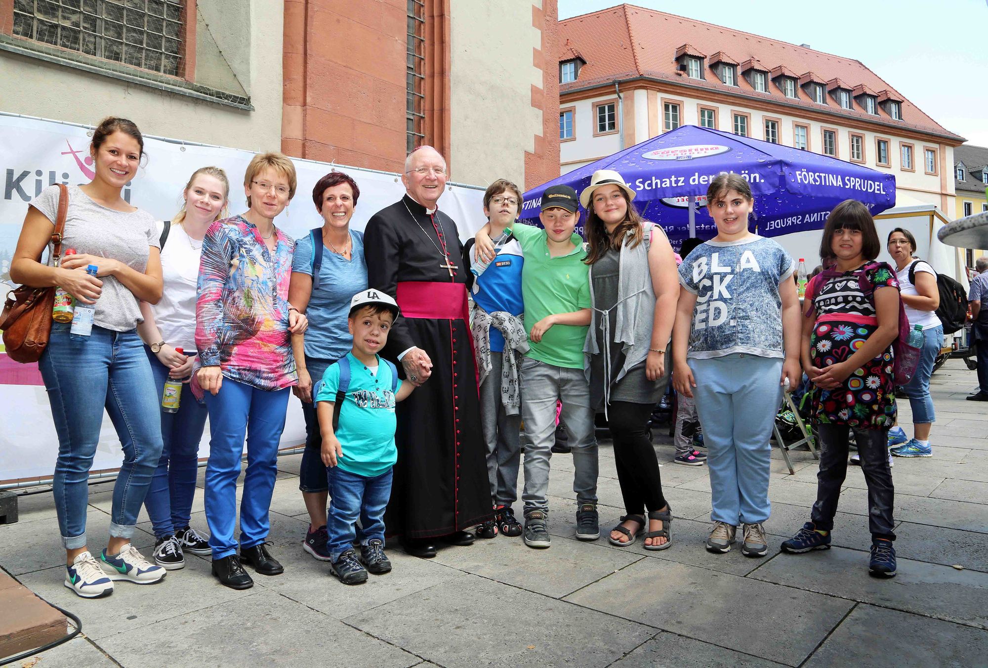 Kiliani 2017: Wallfahrt der Förderschulen am 13. Juli 2017